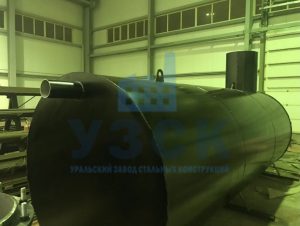 Резервуар горизонтальный стальной наземный в Электростали