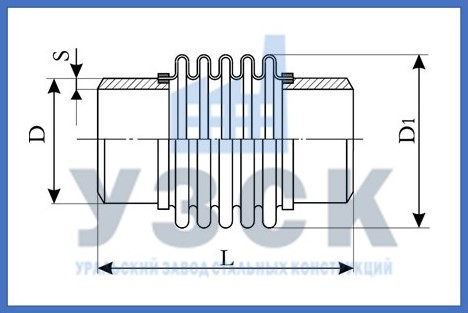 Чертёж компенсатора ОПН в Электростали