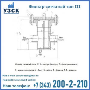 Фильтр сетчатый ФС по Т-ММ-11-2003 в Электростали