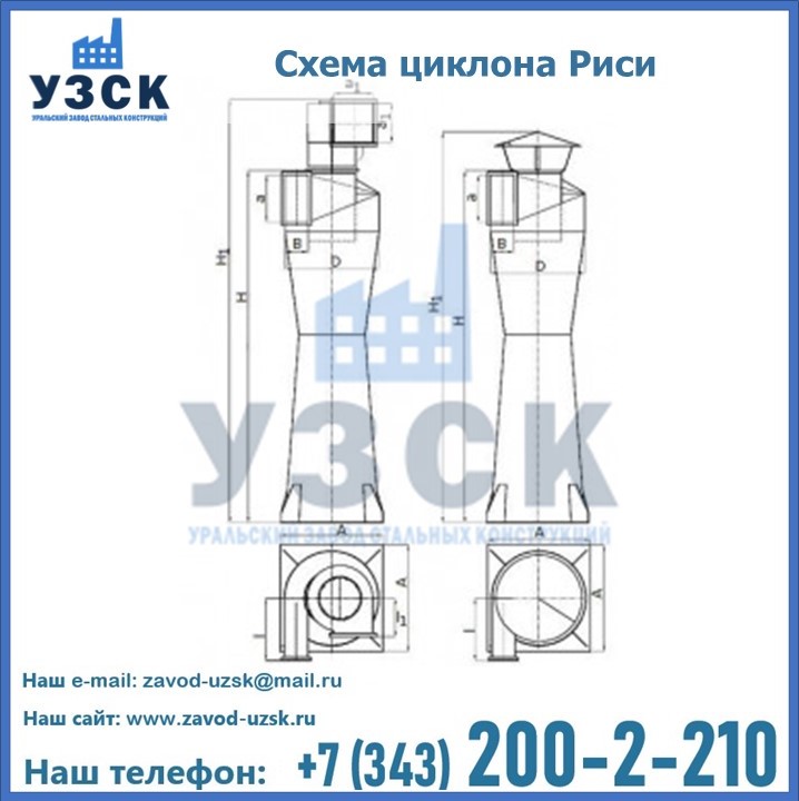 Циклоны Риси в Электростали