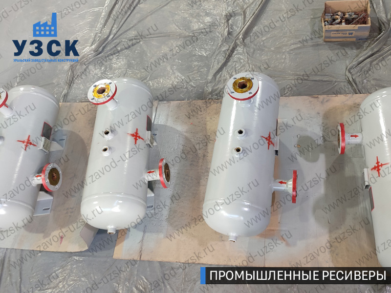 фотография емкостных ресиверов газа Электросталь