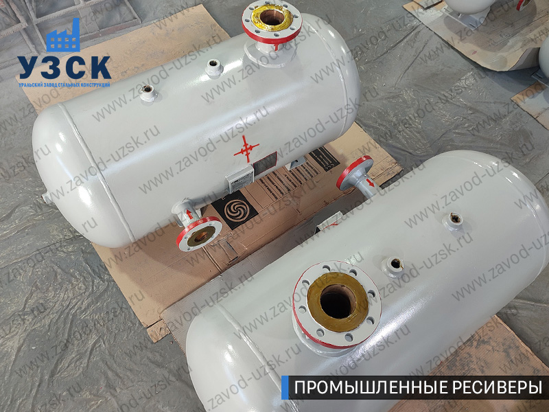 фотография промышленных ресиверовдля газа Электросталь
